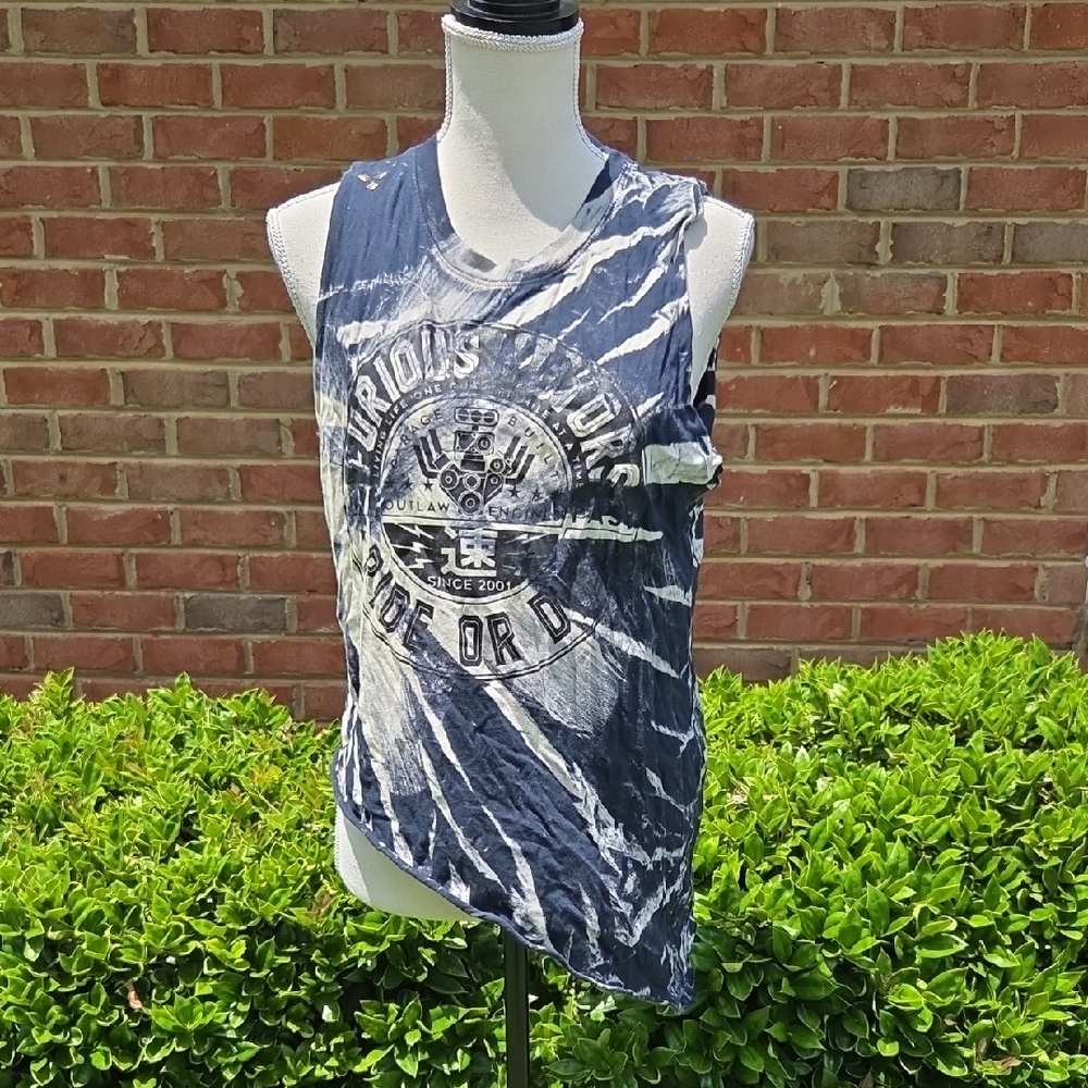 Affliction Fast & Furious Tank Top Size M